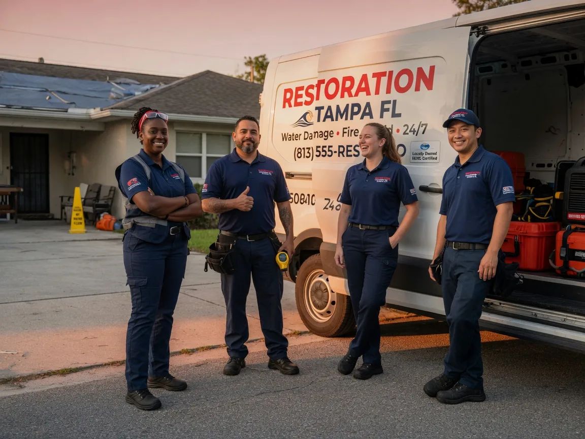 Water Damage Restoration company in Wesley Chapel, FL